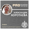 Александра КОРОТАЕВА. Цикл PROфессионалы PRO творчество