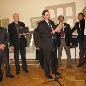 Выставка произведений Геннадия  Правоторова «Мир медали» в РАХ, 2011