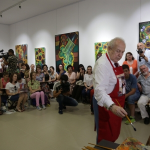 Выставка произведений З.К.Церетели и мастер-класс в картинной галерее г.Черкесска