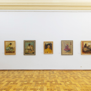 Выставка живописи Лейлы Хасьяновой в Российской академии художеств. Фото: Виктор Берёзкин, пресс-служба РАХ