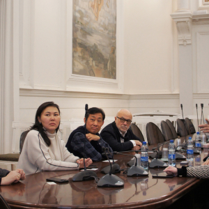 Заседание представителей представители РАХ, РААСН, МААМ в Российской академии художеств