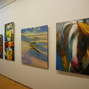 Выставка произведений Аббаса Аль-Мосави (Королевство Бахрейн) в Галерее искусств. 