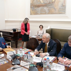 Заседание Президиума Российской академии художеств 18 марта 2014 года.