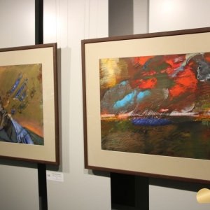 Выставка произведений Виктора Калинина в Первоуральске.