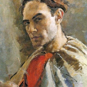 А.П. Горский (1926-2015). Автопортрет.1946