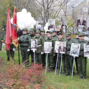 Церемония закладки мемориальной капсулы и открытие обелиска воинам 7-ой Бауманской дивизии народного ополчения 
