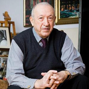 Вице-президент Российской Академии художеств Таир Салахов дал обед в честь Пьера Кардена