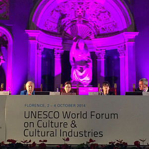 Президент РАХ З.К.Церетели  принял участие в работе  третьей сессии Всемирного форума ЮНЕСКО
