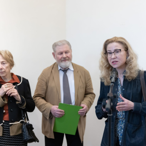Открытие выставки живописи Ларисы Наумовой в Российской академии художеств 23 мая 2023 года