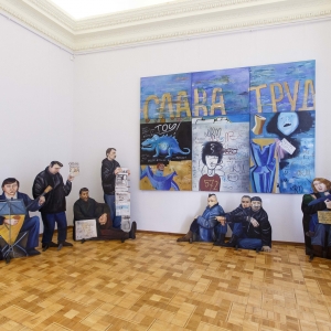 «Диалог со временем». Выставка произведений Татьяны Назаренко в Российской академии художеств.