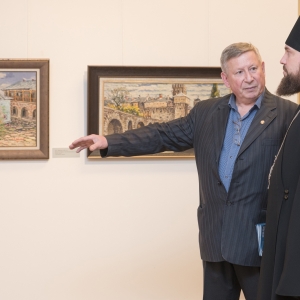 Выставка Николая Давыдова «Душа моя с тобой, Россия…» в Великом Новгороде
