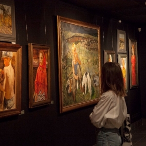Выставка «Великое искусство Аркадия Пластова» в Академии акварели и изящных искусств Сергея Андрияки
