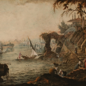 Г.С.Сергеев. Вид Константинополя. 1793 г. УГИАХМ