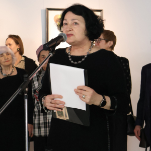 Открытие выставка графики Сергея Цигаля в Казани. Фото: Полина Заболотная, пресс-служба ГМИИ РТ