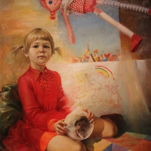 Юбилейная выставка произведений Георгия Кичигина из собрания Музея имени М. А. Врубеля в Омске