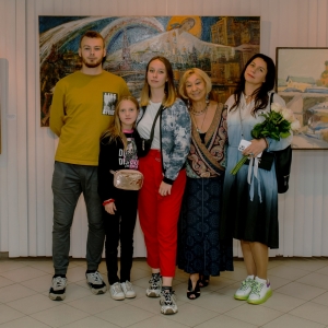 Члены РАХ - участники выставки в рамках I-й Ярославской биеннале
