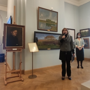 7 февраля 2021 года в Тверской областной картинной галерее состоялась творческая встреча и открытие выставки картин Е.И.Зверькова.