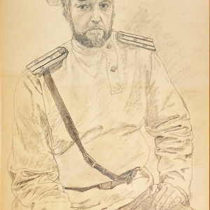 Выставка произведений Дмитрия Белюкина «Офицеры России. 1914 -1920 годы» в Козельске