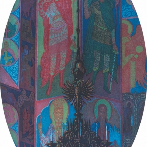 Выставка произведений Алексея Попова в Академии Сергея Андрияки в Москве