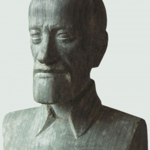 Л.Д.Михайлов (1929-2022). Портрет Саула Рабиновича. 1993.