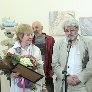 Выставка произведений Елены Пасхиной в Российской академии художеств