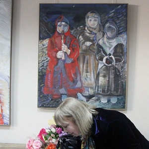 Выставочный проект «Земное-Небесное» Ирины Калининой в Энгельсской картинной галерее