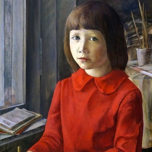 Л.Н. Кириллова. Катя. Х.,м., 1976.