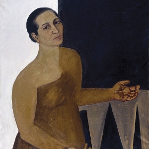 И.С.Виханский. Портрет мамы. 1968.