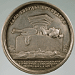 И.Г. Вехтер, П.-Л. Вернье. Медаль на посвящение Академии художеств. Серебро. 1765
